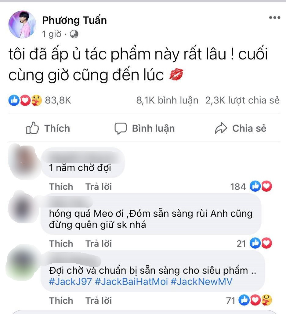 Jack và Sơn Tùng M-TP đồng loạt “thả thính” cực mạnh khiến fan “đứng ngồi không yên“ ảnh 3