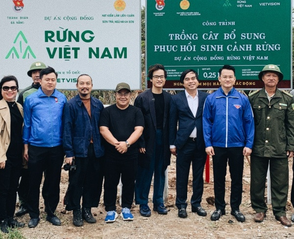 Hà Anh Tuấn thực hiện dự án “Rừng Việt Nam“: Trồng 2 cánh rừng với hơn 1.800 cây xanh ảnh 1
