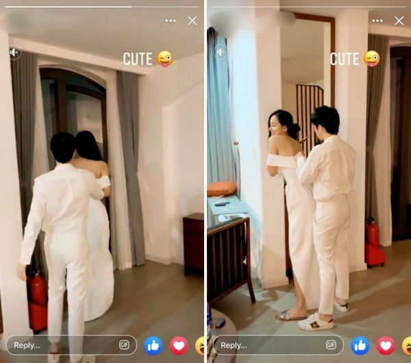 Noo Phước Thịnh - Mai Phương Thúy “dính như sam”, gây sốt với nhiều cử chỉ thân mật ảnh 3