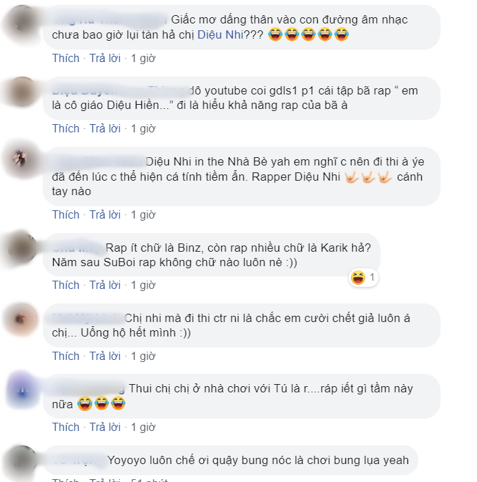 Diệu Nhi “thổ lộ” mơ ước đi thi show Rap Việt, khán giả đồng loạt thả icon khó đỡ ảnh 2