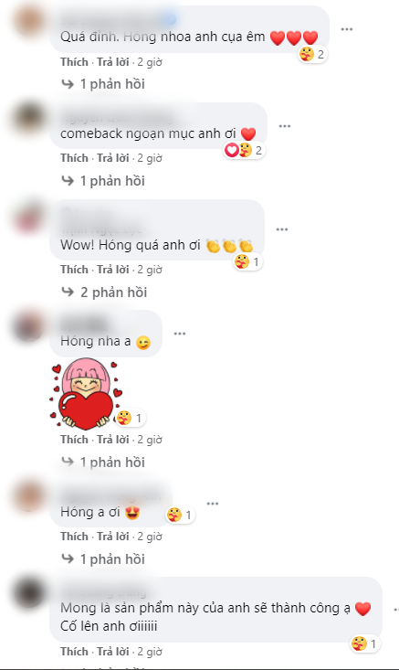 Những dòng bình luận phản hồi tích cực từ khán giả khi anh tung poster giới thiệu sản phẩm. Hit-maker Vương Anh Tú “lột xác” ngoạn mục, chính thức gia nhập đường đua V-Pop ảnh 6