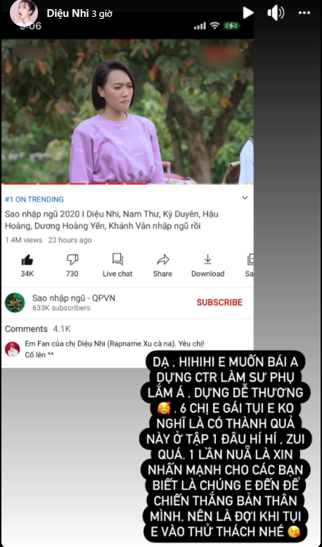 “Sao Nhập Ngũ” tập 1 chiếm Top 1 Trending: Mạng xã hội cười muốn xỉu vì Diệu Nhi ảnh 4