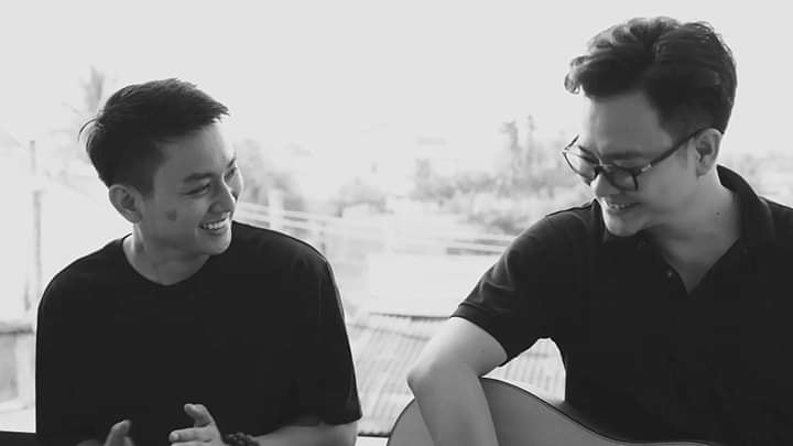 Hoài Lâm và nhạc sĩ Nguyễn Minh Cường. (Ảnh: FBNV) Nhập viện sau loạt bài đăng “up rồi lại xóa”, Hoài Lâm khiến người hâm mộ lo lắng ảnh 6