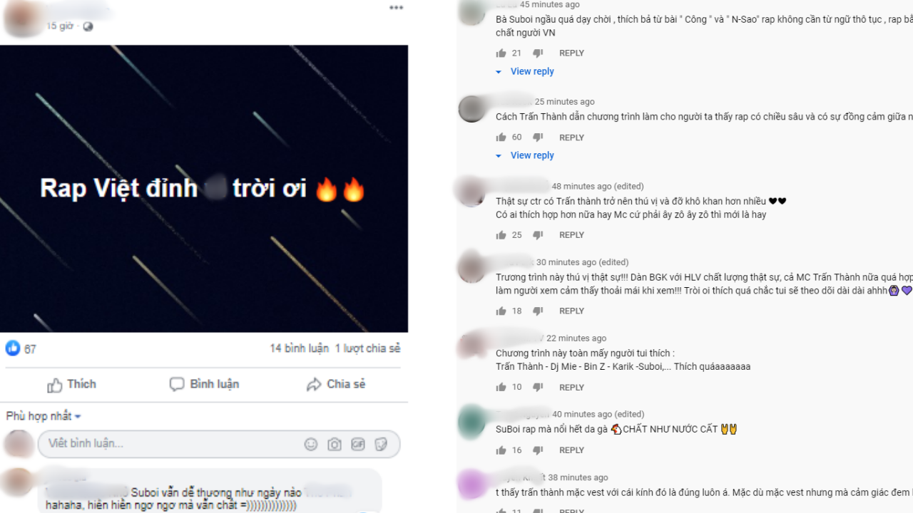 “Rap Việt” lên sóng nhận về “cơn mưa lời khen”, leo lên #3 Trending khi chưa đầy 1 ngày ảnh 1