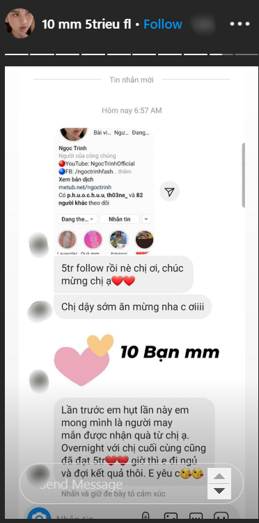 Ngọc Trinh bị fan lâu năm trách móc vì hành động thưởng nóng 50 triệu đồng ảnh 2