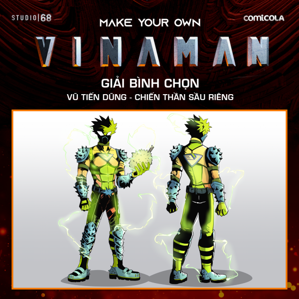  Trang phục siêu anh hùng VINAMAN lộ diện ấn tượng cùng dự án sản xuất truyện tranh riêng ảnh 3