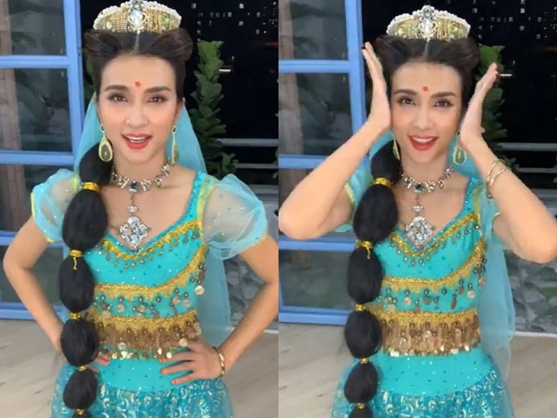 Đứng hình mất 5 giây trước những màn hóa trang Halloween “bom tấn” của sao Việt ảnh 17