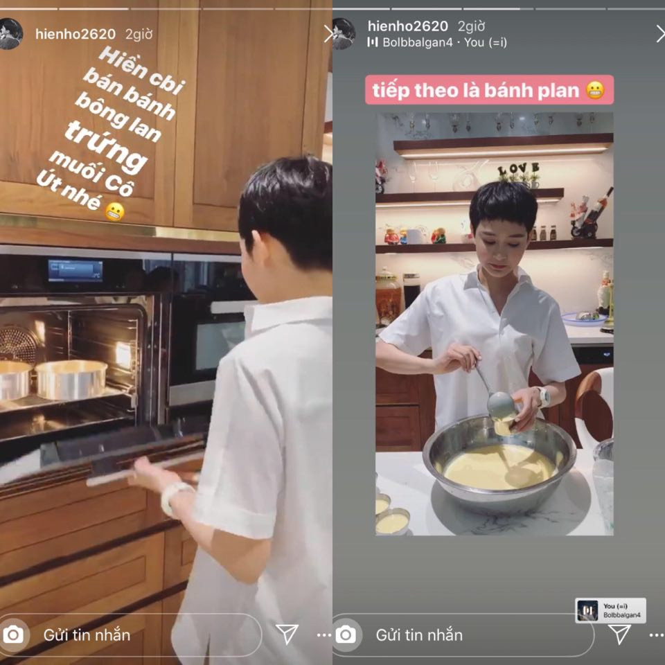 Sao Việt cách ly ngày 20: Minh Tú mặc quần ngắn cũn, đọ eo bé xíu với Khởi My ảnh 6