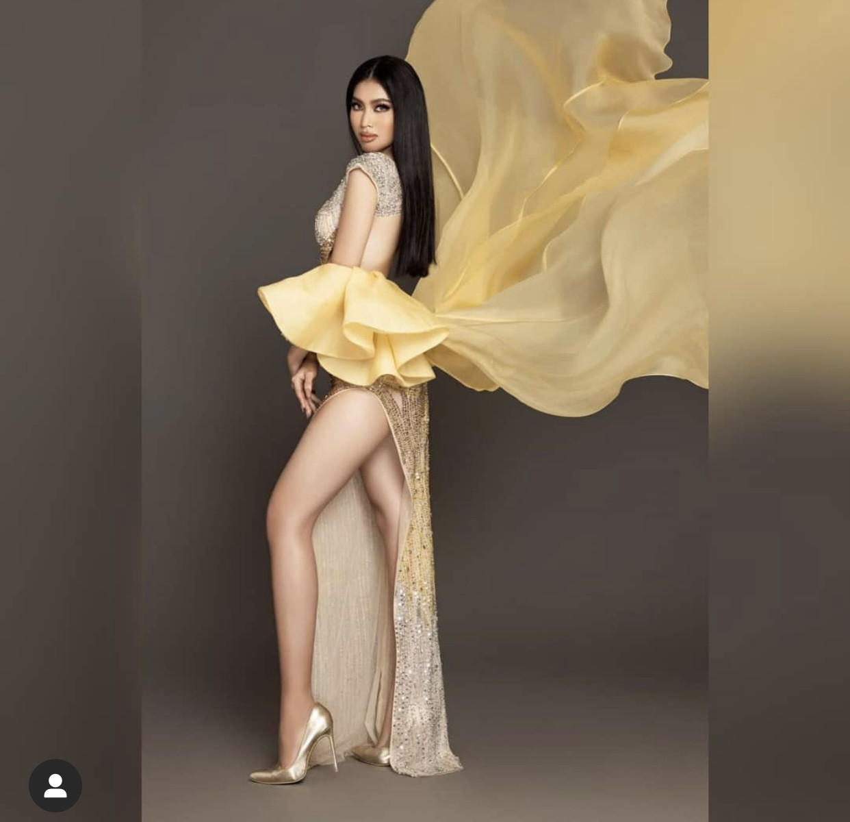 Á hậu Ngọc Thảo hô vang 'Việt Nam' trong họp báo tại Miss Grand ảnh 6