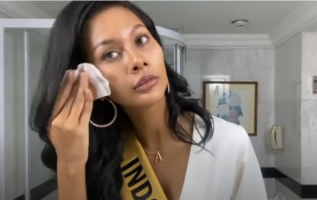 Á hậu Ngọc Thảo tự tin khoe mặt mộc xinh đẹp, Hoa hậu Indonesia bị fans 'tố' gian lận ảnh 2