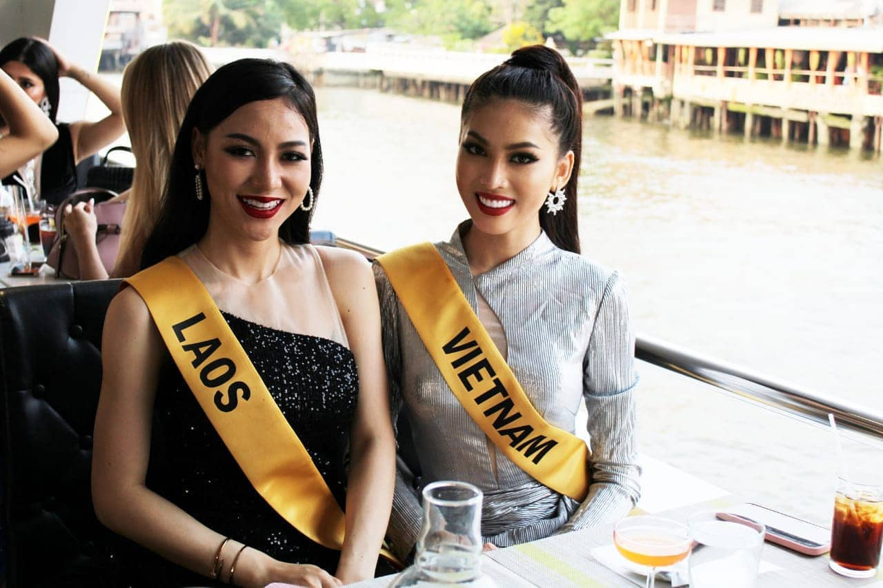 Á hậu Ngọc Thảo hô vang 'Việt Nam' trong họp báo tại Miss Grand ảnh 10