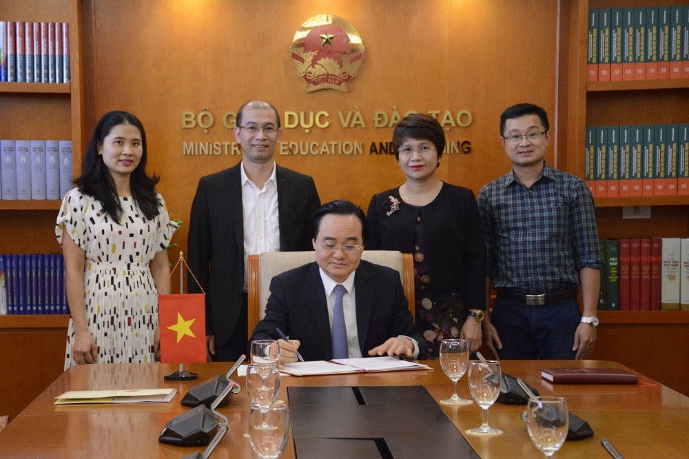 Ký kết ba bên: Phát triển trường ĐH Việt Đức là đại học nghiên cứu của ASEAN ảnh 1