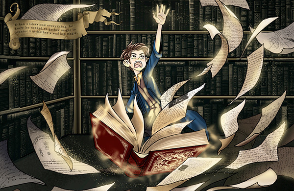 Đưa cả thế giới phù thủy vào đồ án thiết kế đồ họa ảnh 6