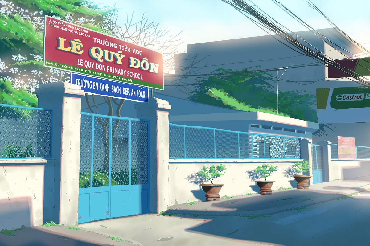 Đồng Tháp sống động “như phim” qua tranh vẽ của chàng sinh viên Đỗ Minh Hải ảnh 4