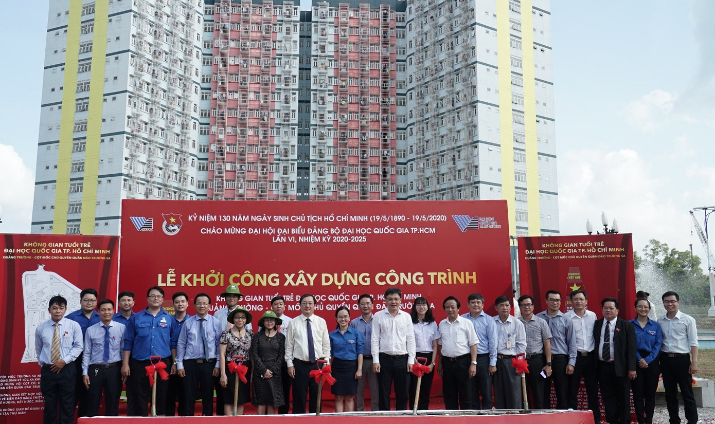 Khởi công công trình Không gian Tuổi trẻ ĐHQG TP. HCM ảnh 2