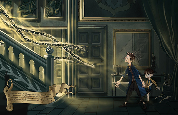 Đưa cả thế giới phù thủy vào đồ án thiết kế đồ họa ảnh 4