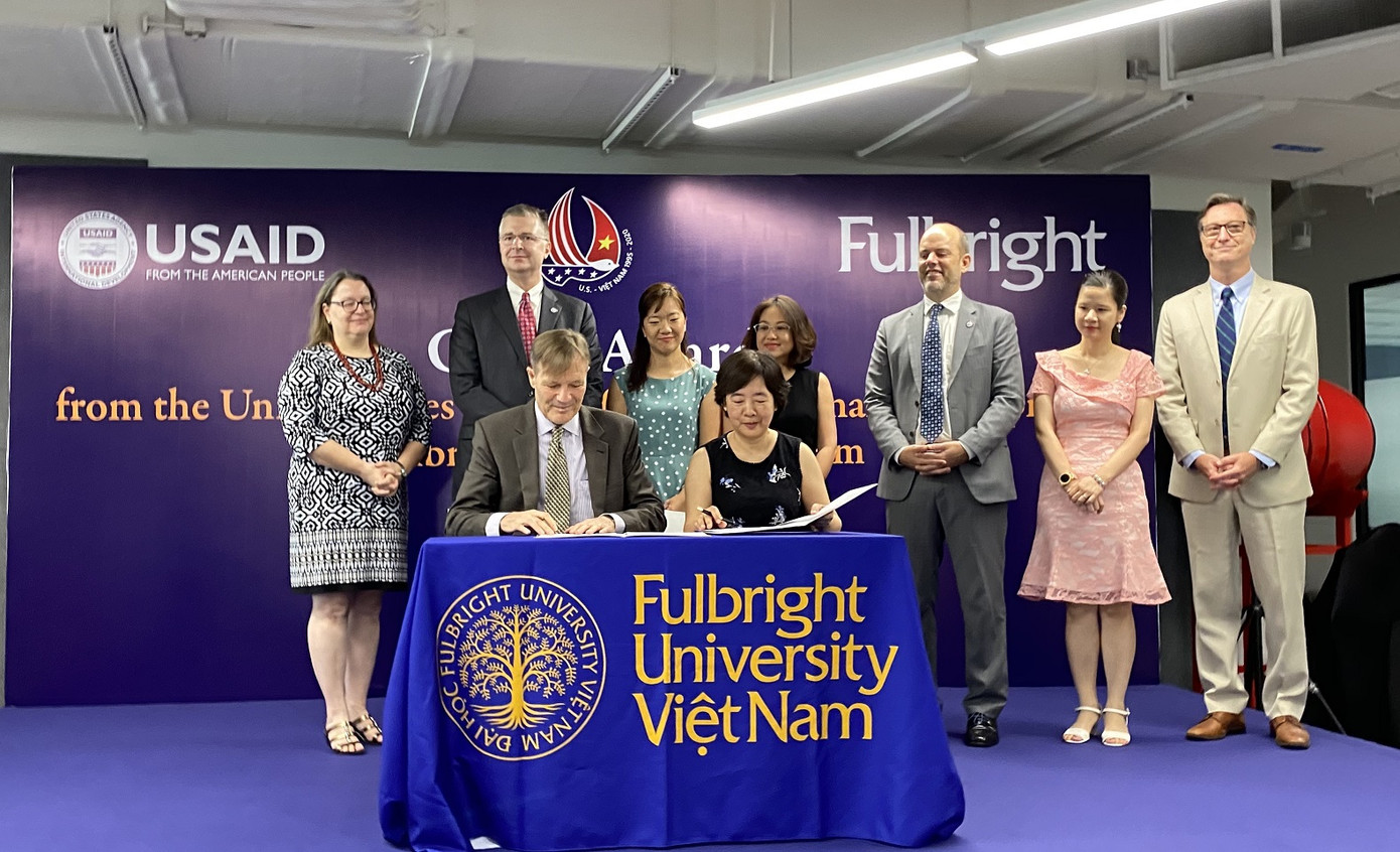 USAID tài trợ cho ĐH Fullbright Việt Nam 4,65 triệu USD ảnh 1