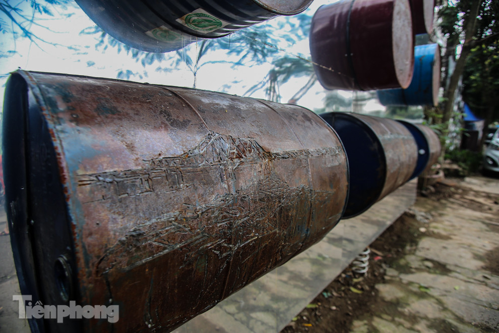 'Chế tác' khu bãi rác Phúc Tân thành không gian nghệ thuật từ phế liệu ảnh 7