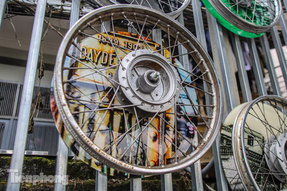 'Chế tác' khu bãi rác Phúc Tân thành không gian nghệ thuật từ phế liệu ảnh 9