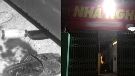 Sát hại phụ nữ trong nhà nghỉ rồi uống thuốc diệt cỏ tự tử ảnh 1