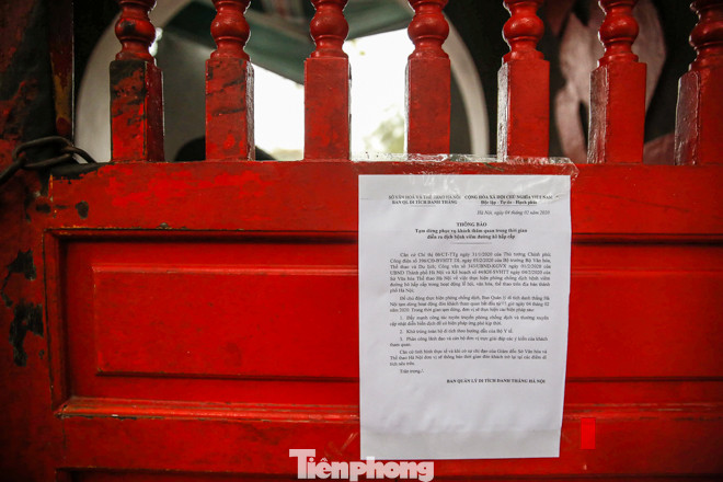 Hàng loạt di tích lịch sử, danh lam thắng cảnh Hà Nội tạm thời đóng cửa ảnh 3