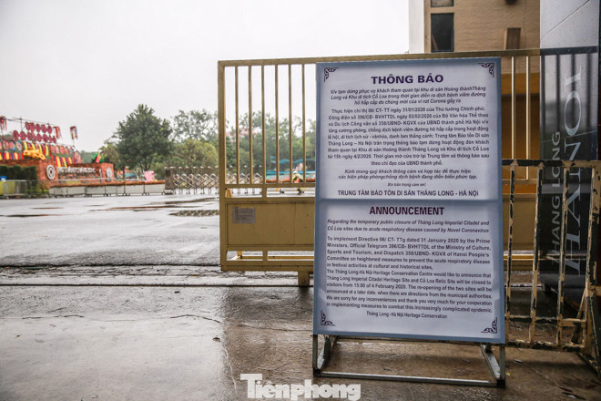 Hàng loạt di tích lịch sử, danh lam thắng cảnh Hà Nội tạm thời đóng cửa ảnh 10