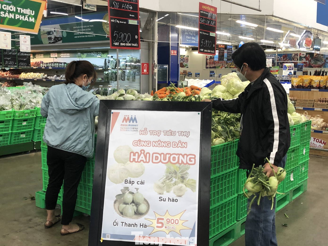 Hình ảnh các siêu thị Hà Nội ‘giải cứu’ nông sản Hải Dương ảnh 6