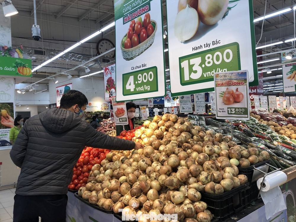 Hình ảnh các siêu thị Hà Nội ‘giải cứu’ nông sản Hải Dương ảnh 2