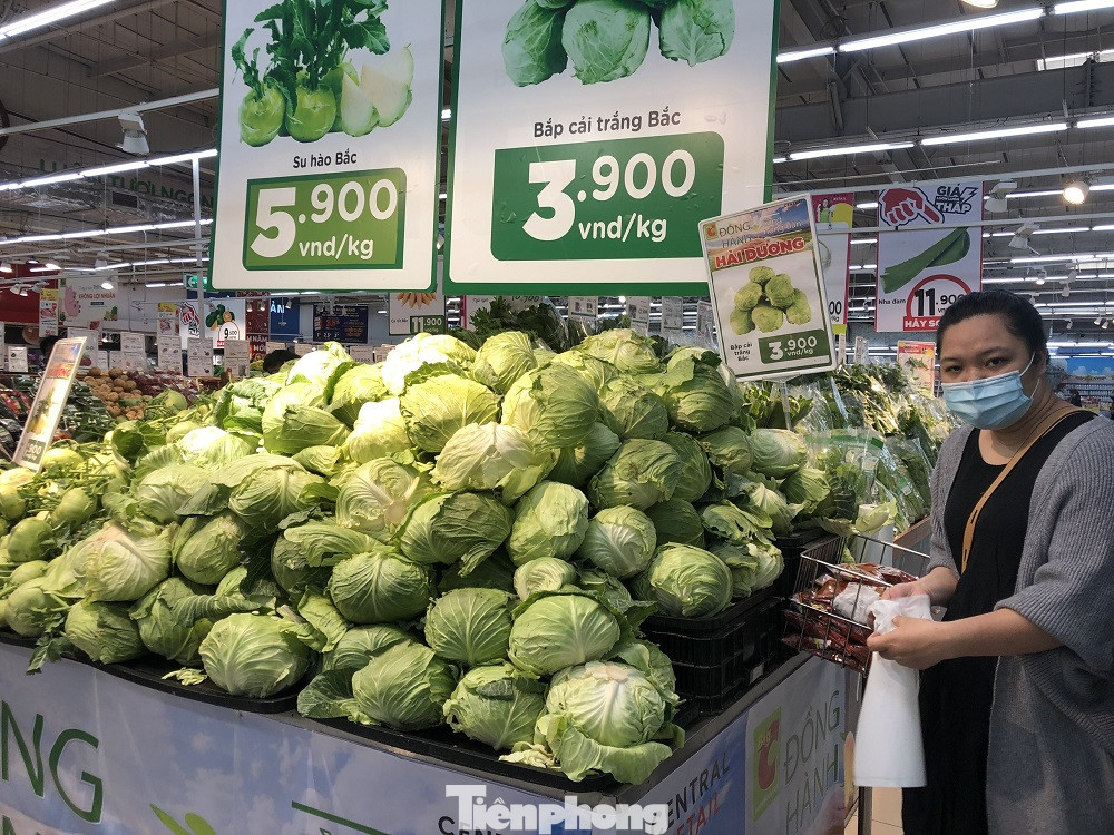 Hình ảnh các siêu thị Hà Nội ‘giải cứu’ nông sản Hải Dương ảnh 3