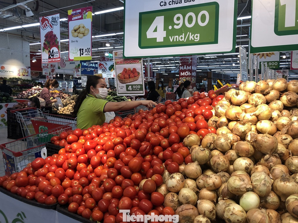 Hình ảnh các siêu thị Hà Nội ‘giải cứu’ nông sản Hải Dương ảnh 1