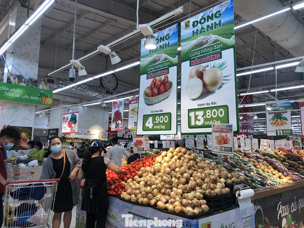 Hình ảnh các siêu thị Hà Nội ‘giải cứu’ nông sản Hải Dương ảnh 5