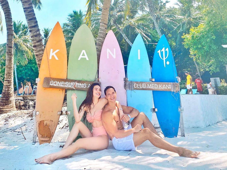 Hồ Ngọc Hà diện bikini sexy, khoe vòng ba căng mẩy tại Maldives ảnh 8