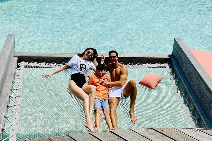 Hồ Ngọc Hà diện bikini sexy, khoe vòng ba căng mẩy tại Maldives ảnh 1