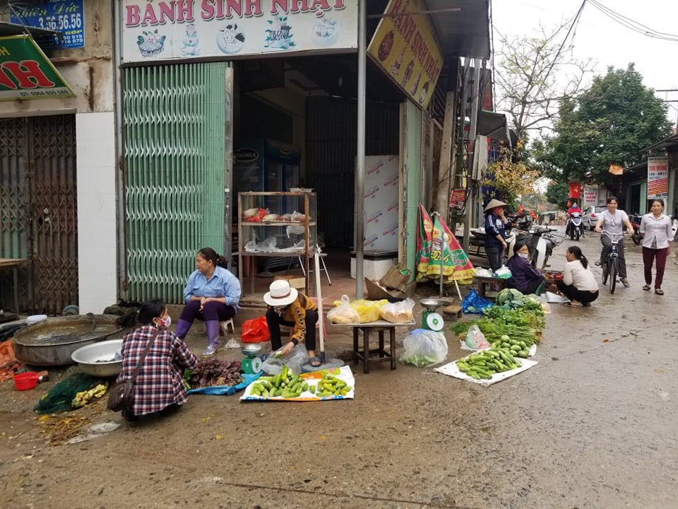 Bên trong xã Sơn Lôi trước giờ gỡ bỏ lệnh cách ly ảnh 5