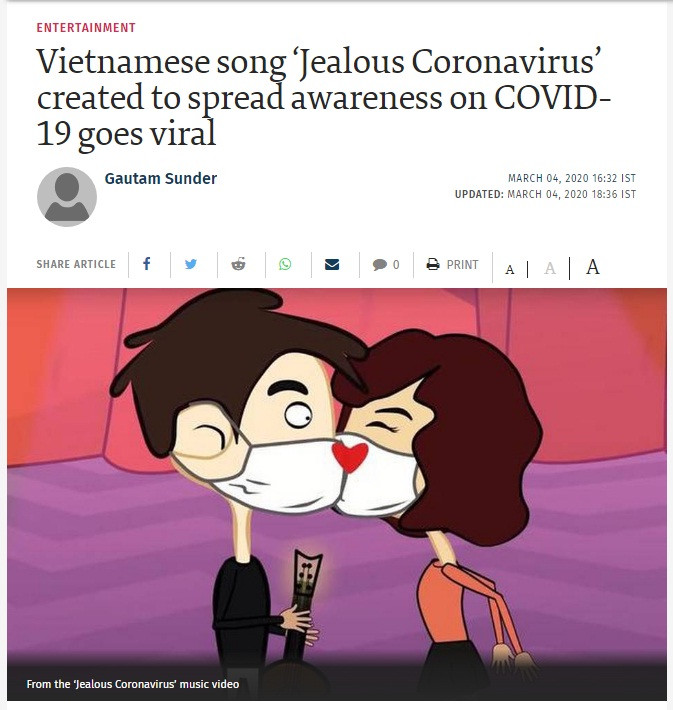 Báo chí thế giới phát 'cuồng' vì ‘Ghen Cô Vy’ và ‘Vũ điệu rửa tay’ của Việt Nam ảnh 6