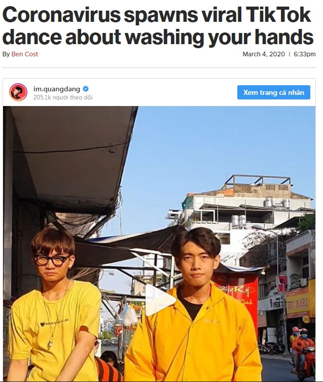 Báo chí thế giới phát 'cuồng' vì ‘Ghen Cô Vy’ và ‘Vũ điệu rửa tay’ của Việt Nam ảnh 7