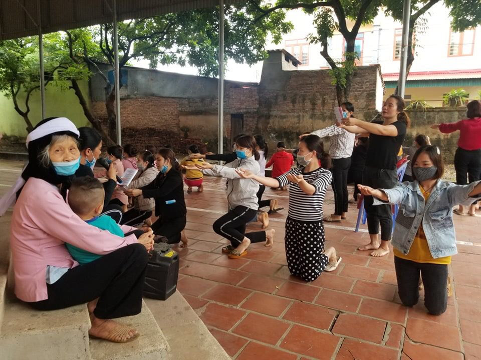 Bên trong xã Sơn Lôi trước giờ gỡ bỏ lệnh cách ly ảnh 9