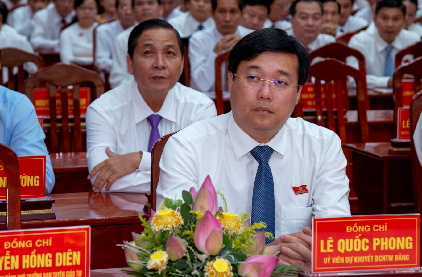 Trưởng Ban Tổ chức Trung ương chỉ đạo Đại hội Đảng bộ Đồng Tháp ảnh 4