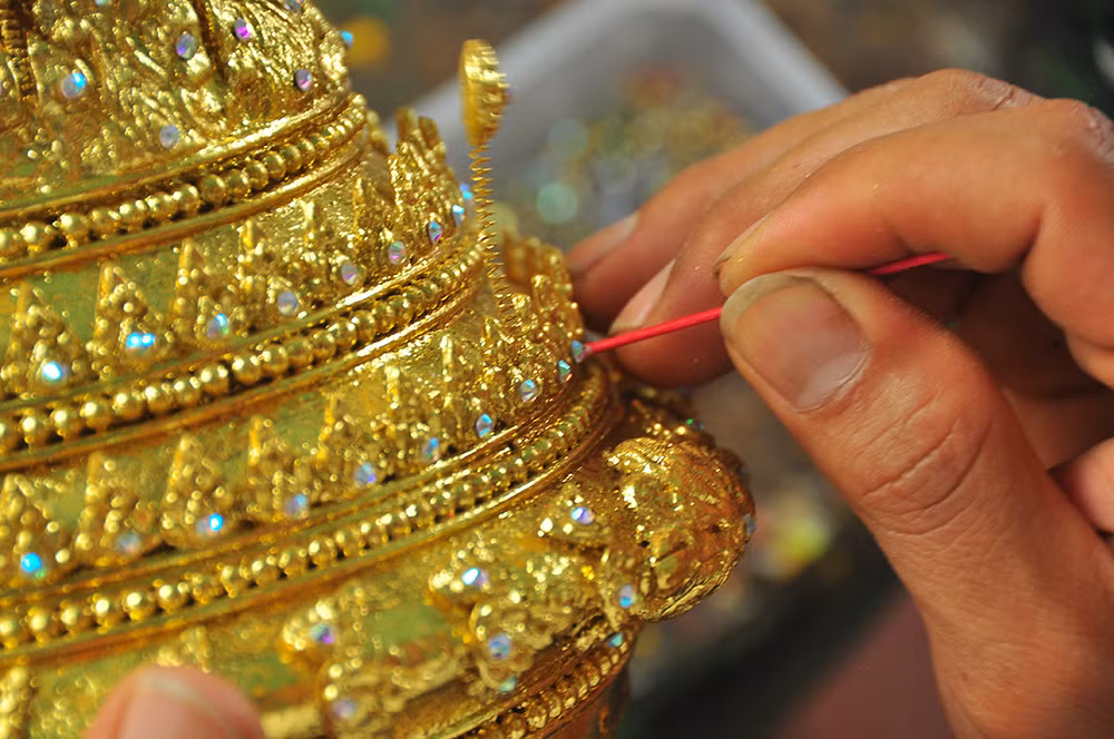 Nghệ nhân 9x dân tộc Khmer khát khao bảo tồn giá trị truyền thống ​ ảnh 8