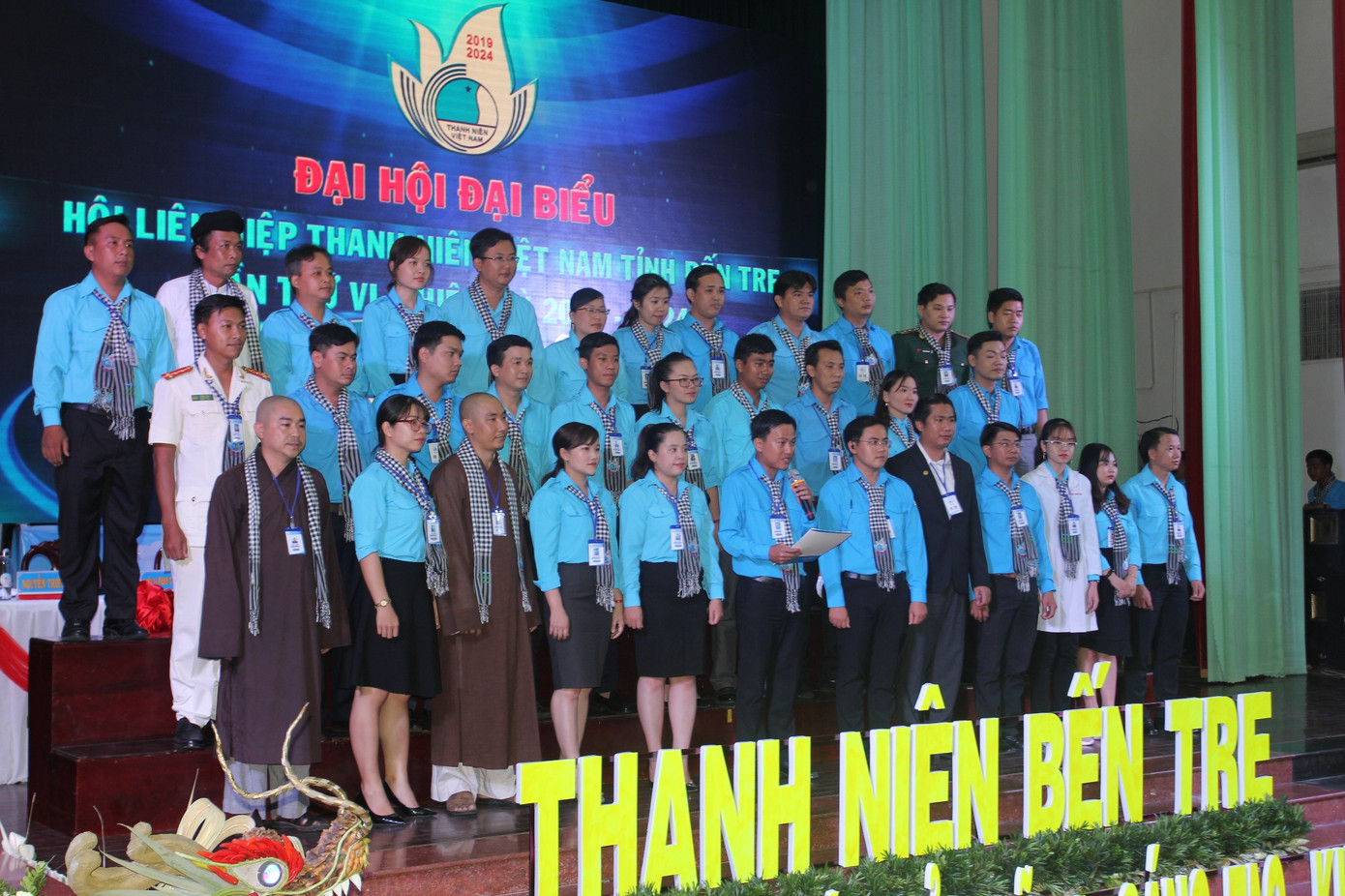 Anh Hà Quốc Cường tái đắc cử Chủ tịch Hội LHTN Việt Nam tỉnh Bến Tre ảnh 3