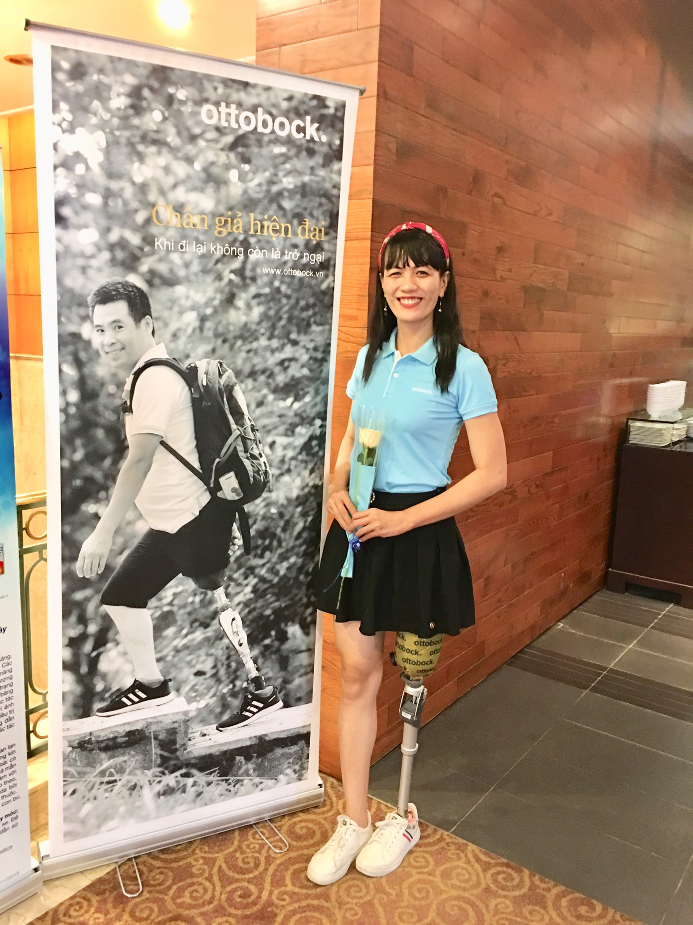 Cô giáo một chân đầy nhiệt huyết say mê thiện nguyện ảnh 6