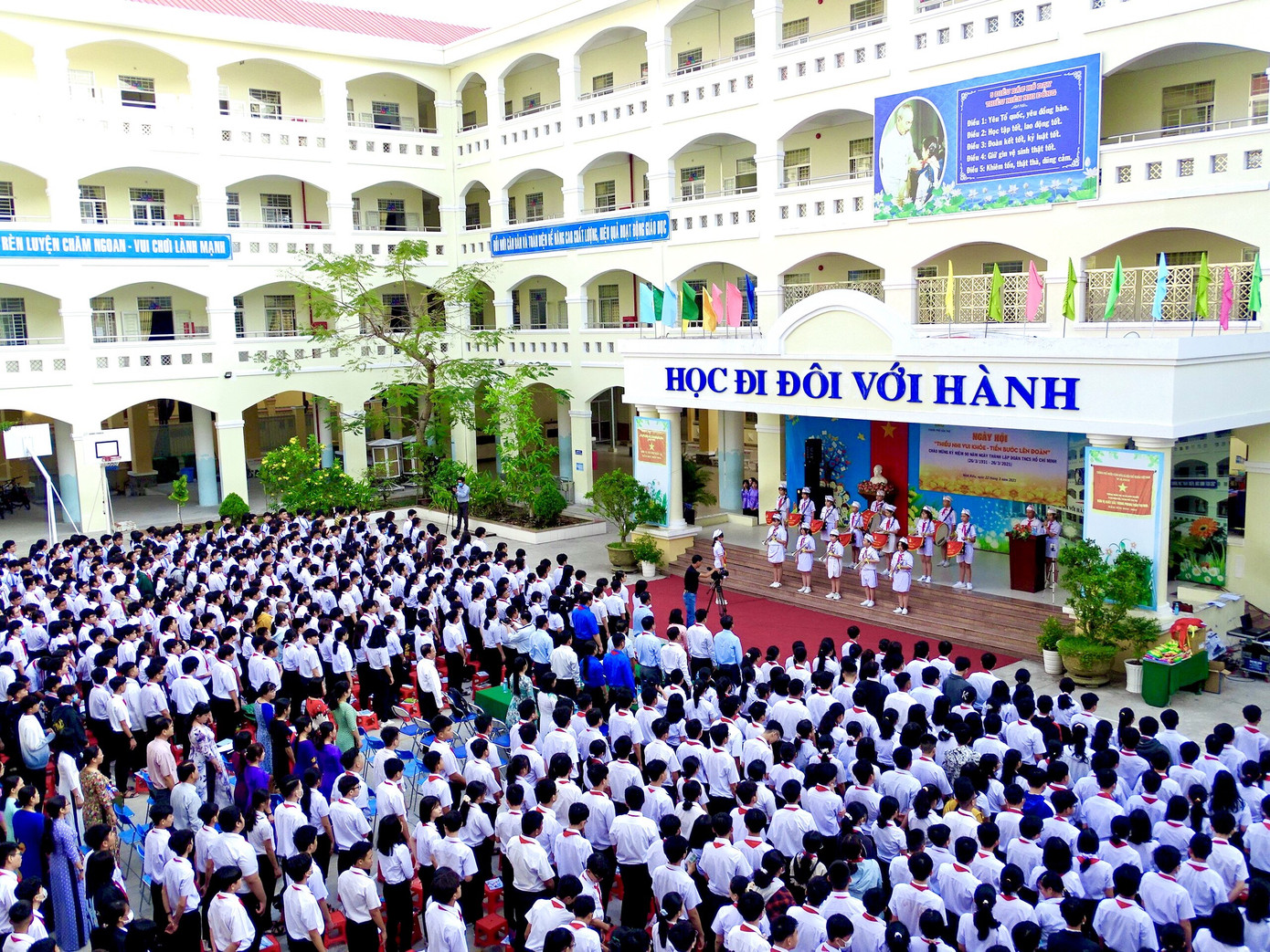 Sôi nổi ngày hội 'Thiếu nhi vui khỏe - Tiến bước lên Đoàn' ảnh 13