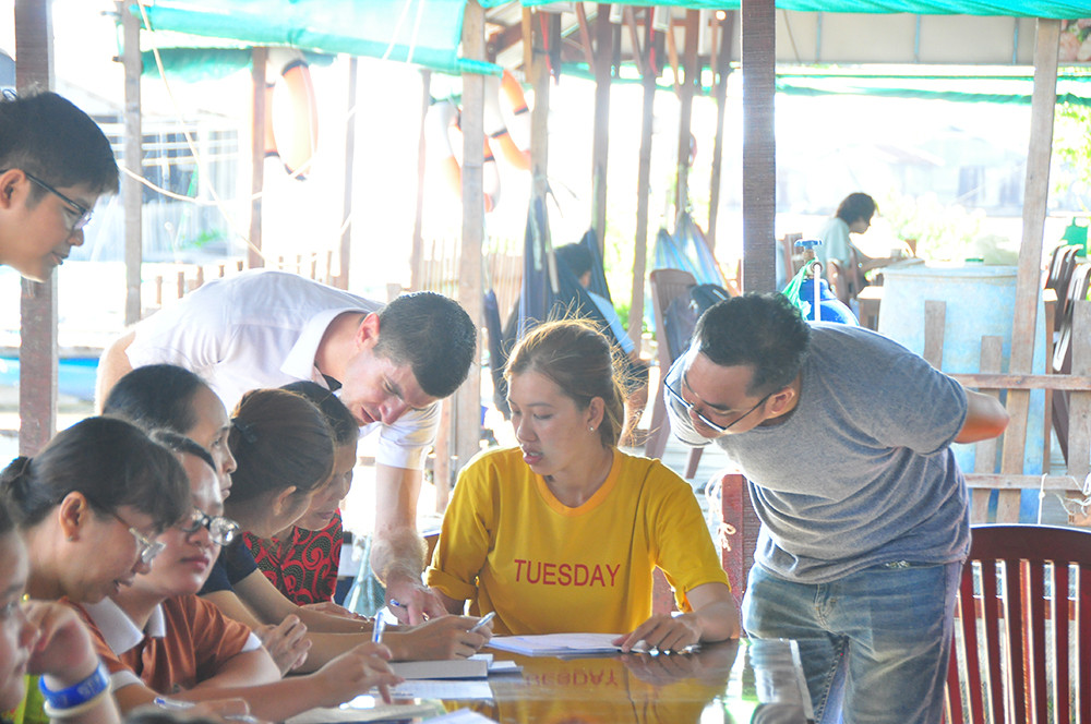 Lớp học đặc biệt ở cuối nguồn Mekong ảnh 11