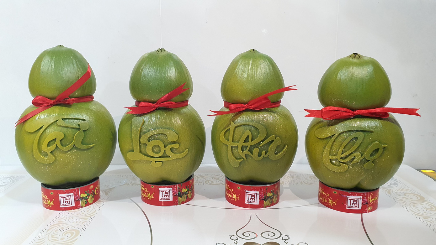 Trái cây tạo hình khan hiếm hàng phục vụ thị trường Tết ảnh 16