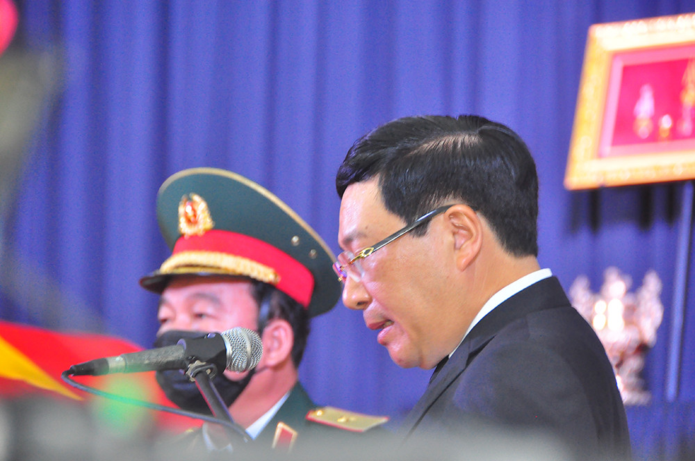 Thương tiếc tiễn đưa nguyên Phó thủ tướng Trương Vĩnh Trọng về nơi an nghỉ ảnh 4