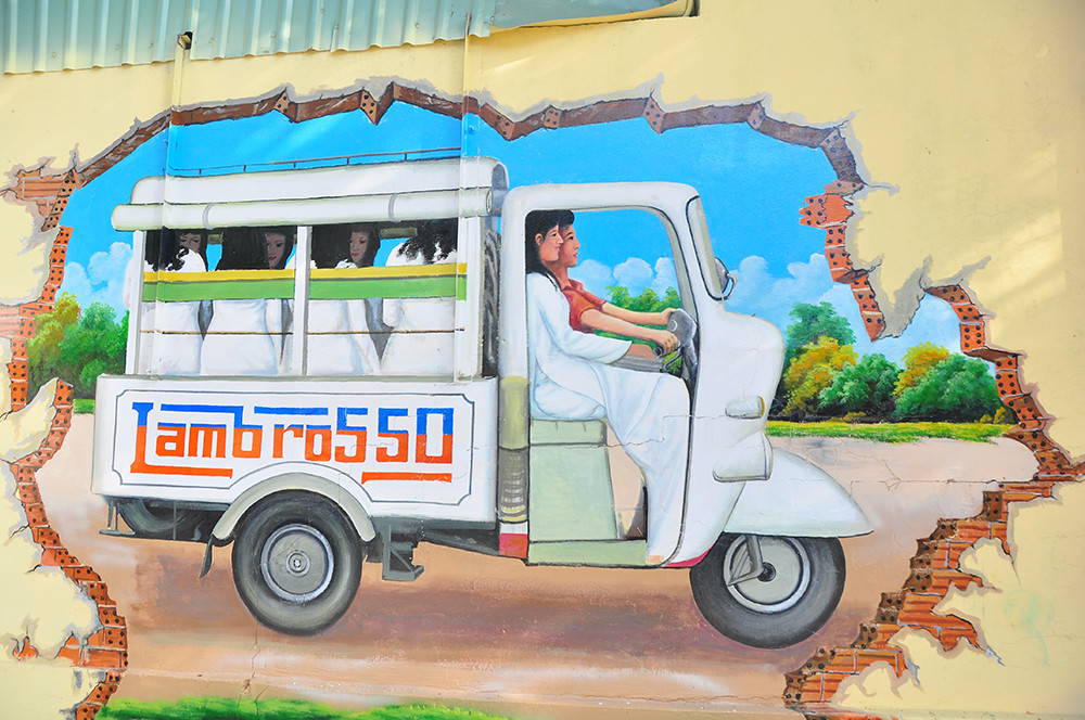 Tái hiện Cần Thơ xưa và nay trên con đường bích họa ảnh 9