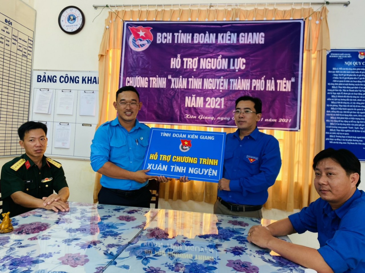 Tuổi trẻ Kiên Giang tiếp sức chiến sỹ biên giới chống dịch ảnh 2