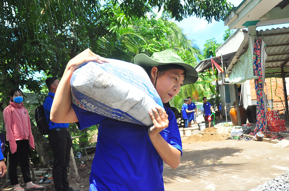 Nhiều công trình, phần việc ý nghĩa của tuổi trẻ ĐBSCL trong chiến dịch hè ảnh 4
