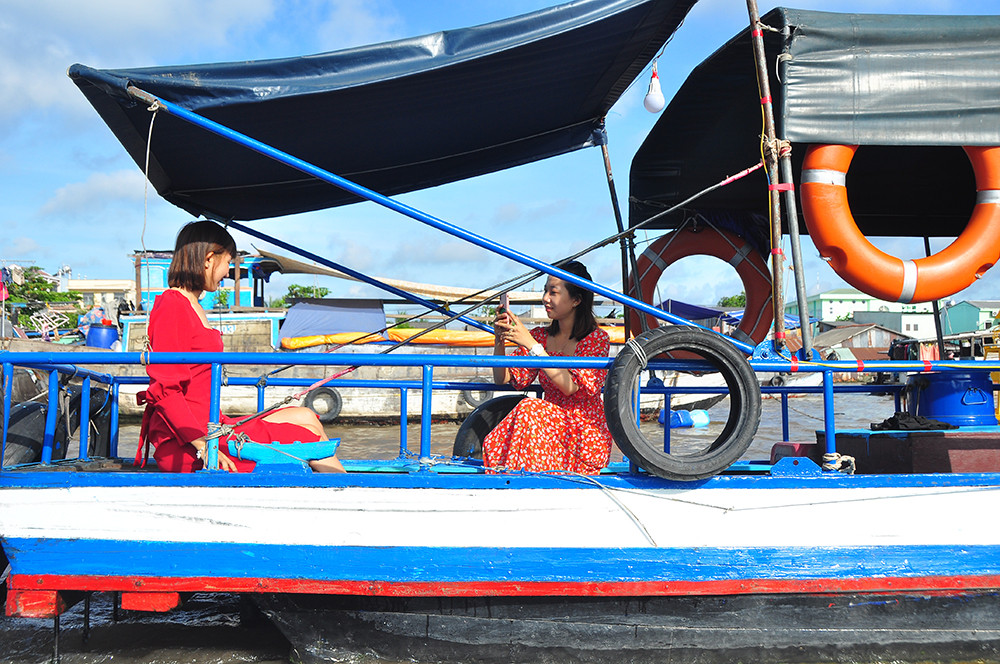 Chợ nổi Cái Răng nhộn nhịp sau giãn cách xã hội ảnh 12