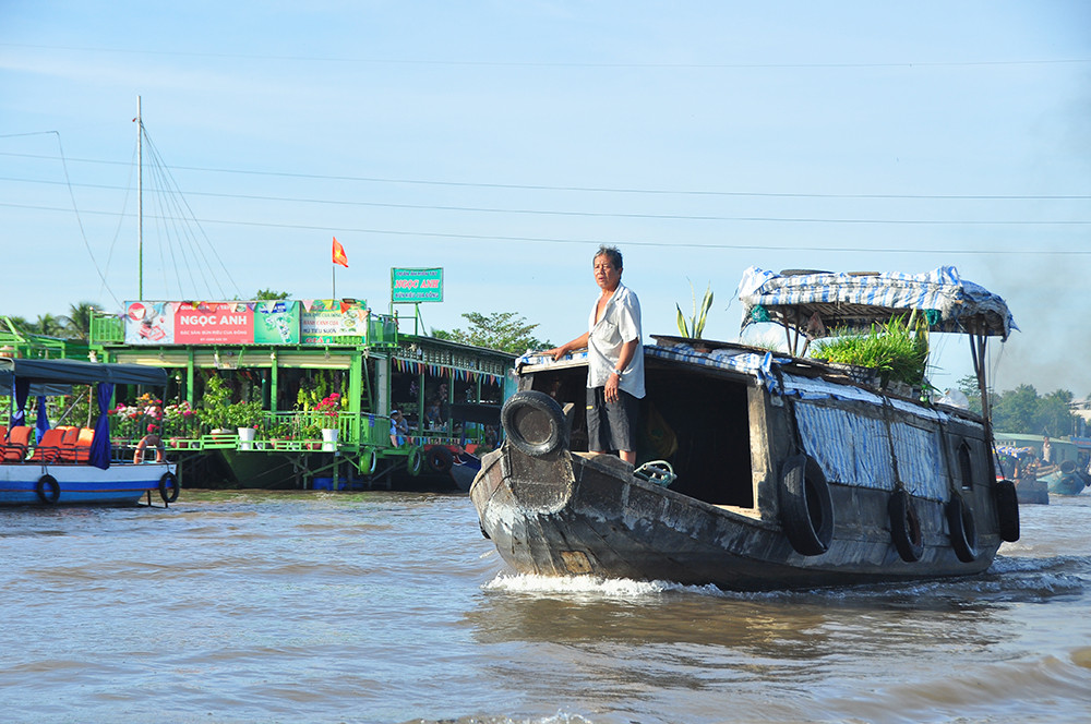 Chợ nổi Cái Răng nhộn nhịp sau giãn cách xã hội ảnh 3
